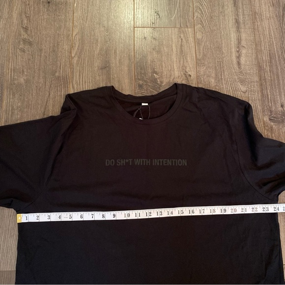 NWT KOTN teeshirt Do Sh*t With Intention 100% Egyptian Cotton black 2XL tshirt - Picture 9 of 11